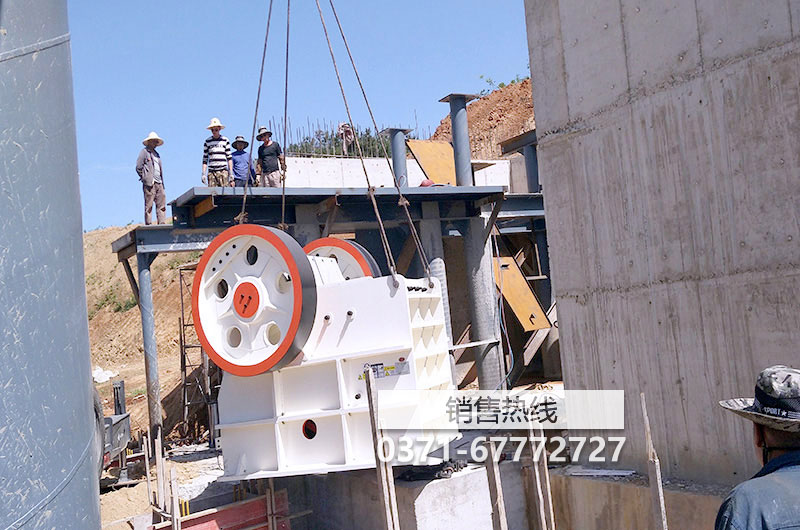 小型移动石头制砂机顺利实现整条砂石生产线的即时转移